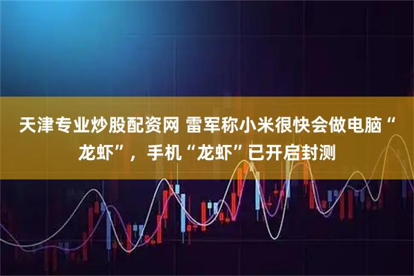 天津专业炒股配资网 雷军称小米很快会做电脑“龙虾”，手机“龙虾”已开启封测